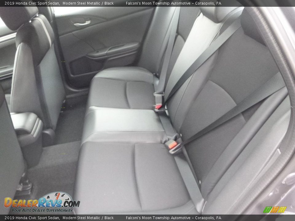 Rear Seat of 2019 Honda Civic Sport Sedan Photo #10
