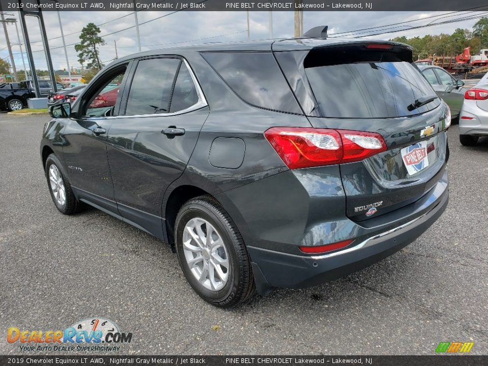 2019 Chevrolet Equinox LT AWD Nightfall Gray Metallic / Jet Black Photo #4