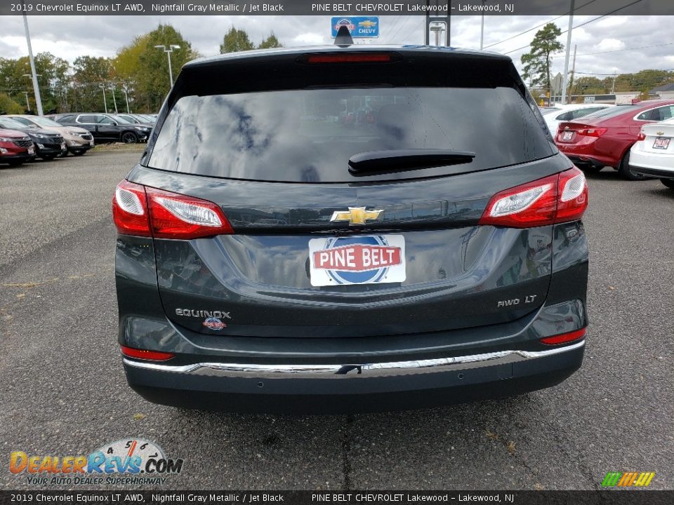 2019 Chevrolet Equinox LT AWD Nightfall Gray Metallic / Jet Black Photo #5