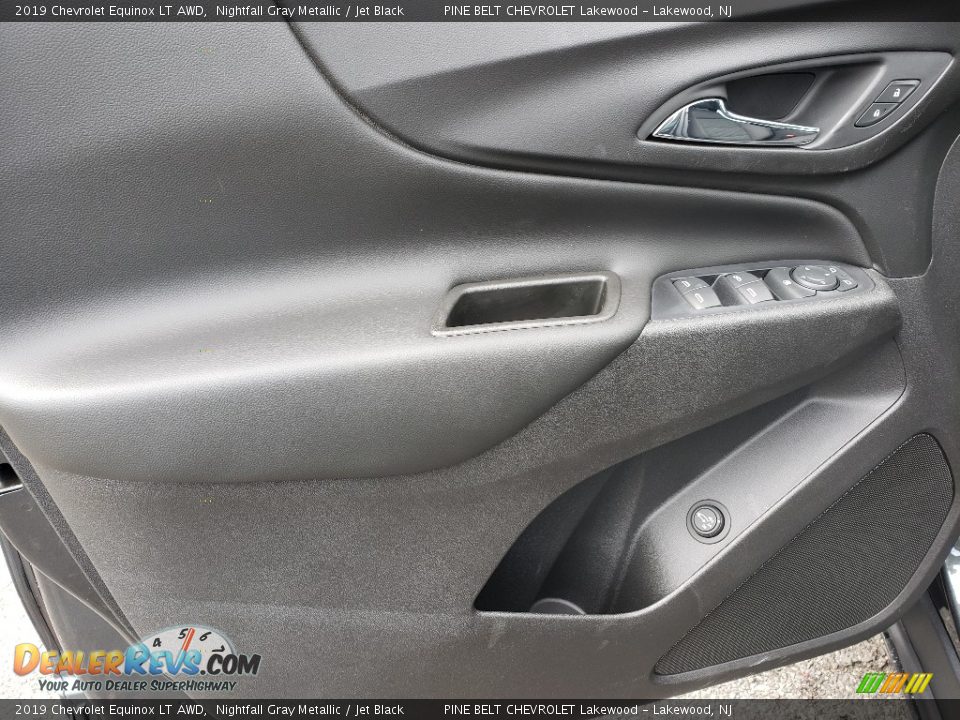 2019 Chevrolet Equinox LT AWD Nightfall Gray Metallic / Jet Black Photo #8