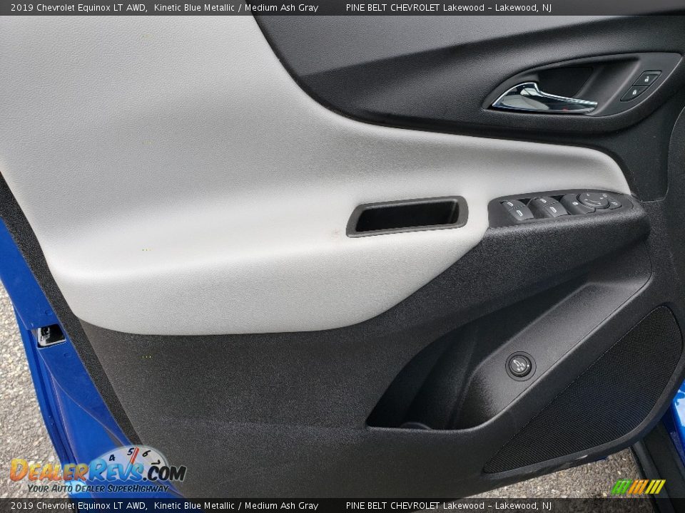 2019 Chevrolet Equinox LT AWD Kinetic Blue Metallic / Medium Ash Gray Photo #7
