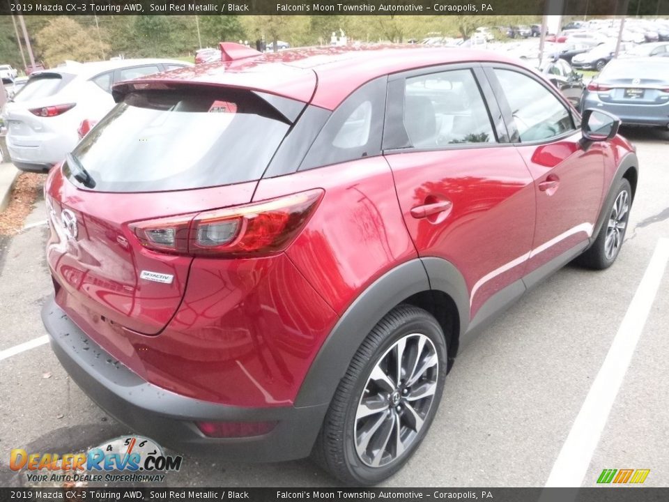 2019 Mazda CX-3 Touring AWD Soul Red Metallic / Black Photo #2