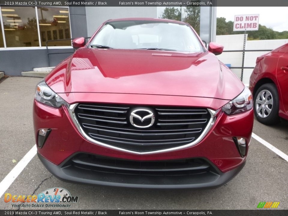 2019 Mazda CX-3 Touring AWD Soul Red Metallic / Black Photo #5