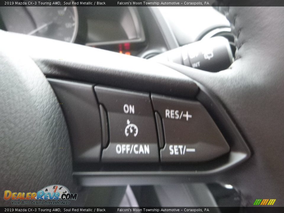 2019 Mazda CX-3 Touring AWD Soul Red Metallic / Black Photo #12