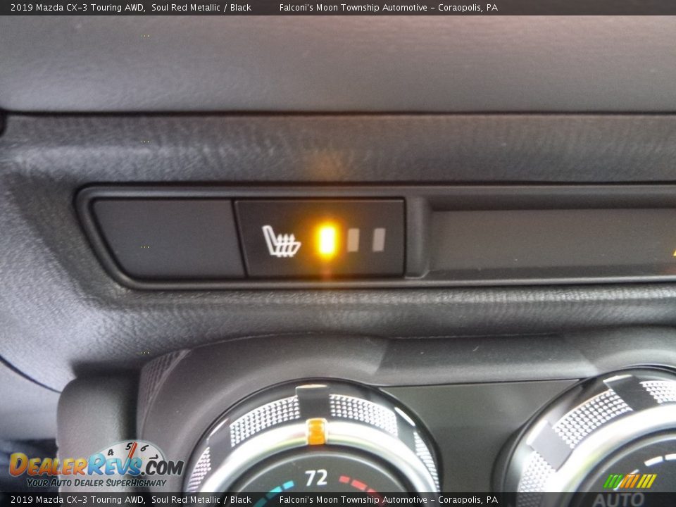 2019 Mazda CX-3 Touring AWD Soul Red Metallic / Black Photo #15