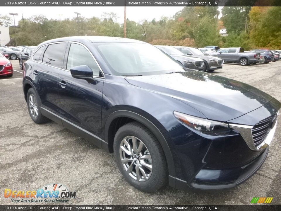 Front 3/4 View of 2019 Mazda CX-9 Touring AWD Photo #3