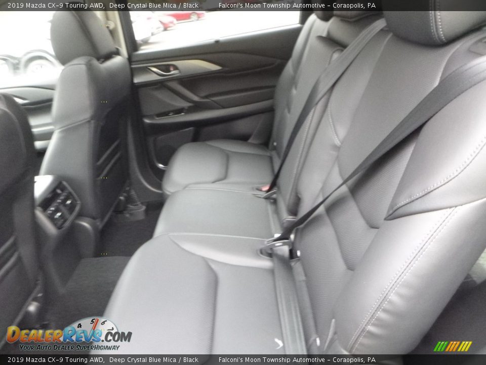 2019 Mazda CX-9 Touring AWD Deep Crystal Blue Mica / Black Photo #8