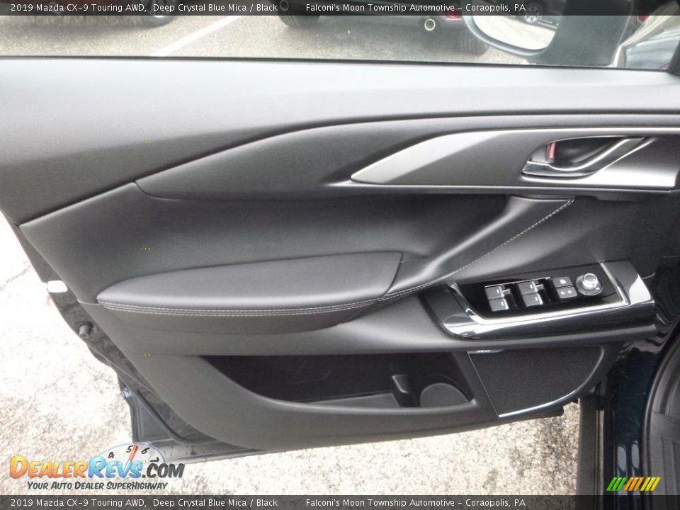 2019 Mazda CX-9 Touring AWD Deep Crystal Blue Mica / Black Photo #9