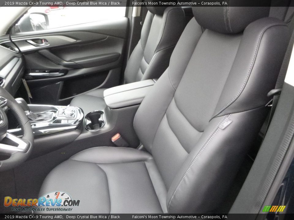 2019 Mazda CX-9 Touring AWD Deep Crystal Blue Mica / Black Photo #10