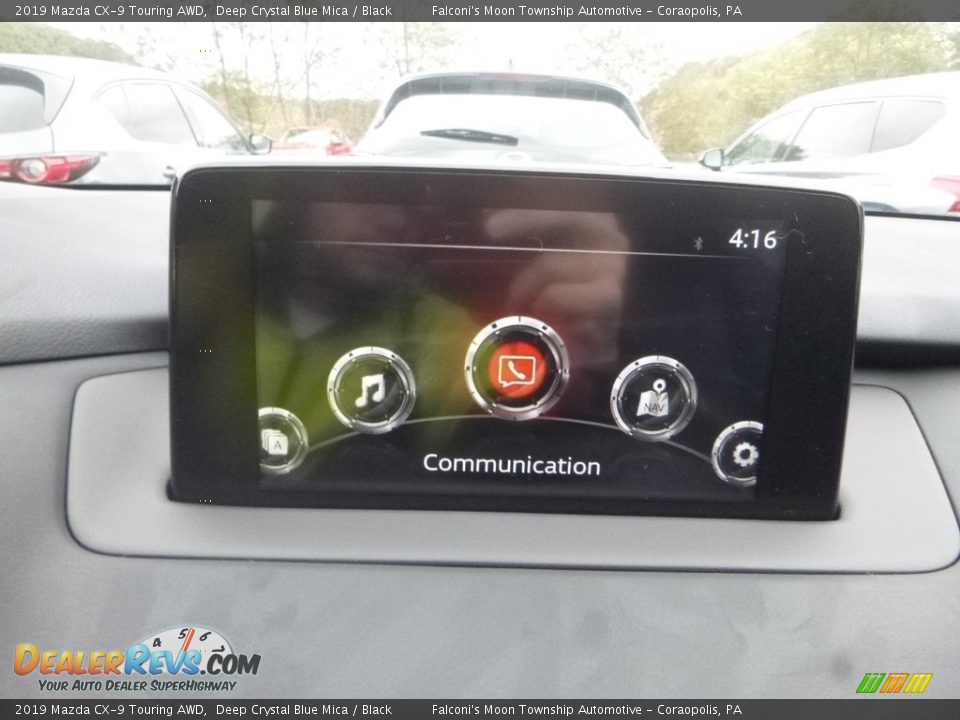 2019 Mazda CX-9 Touring AWD Deep Crystal Blue Mica / Black Photo #13