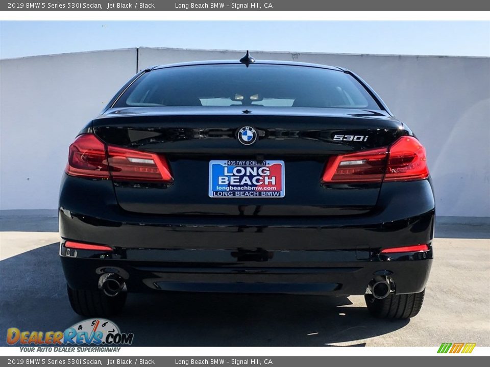 2019 BMW 5 Series 530i Sedan Jet Black / Black Photo #3