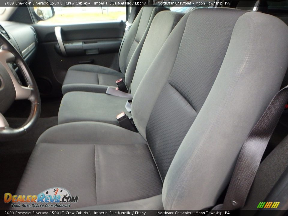 2009 Chevrolet Silverado 1500 LT Crew Cab 4x4 Imperial Blue Metallic / Ebony Photo #8