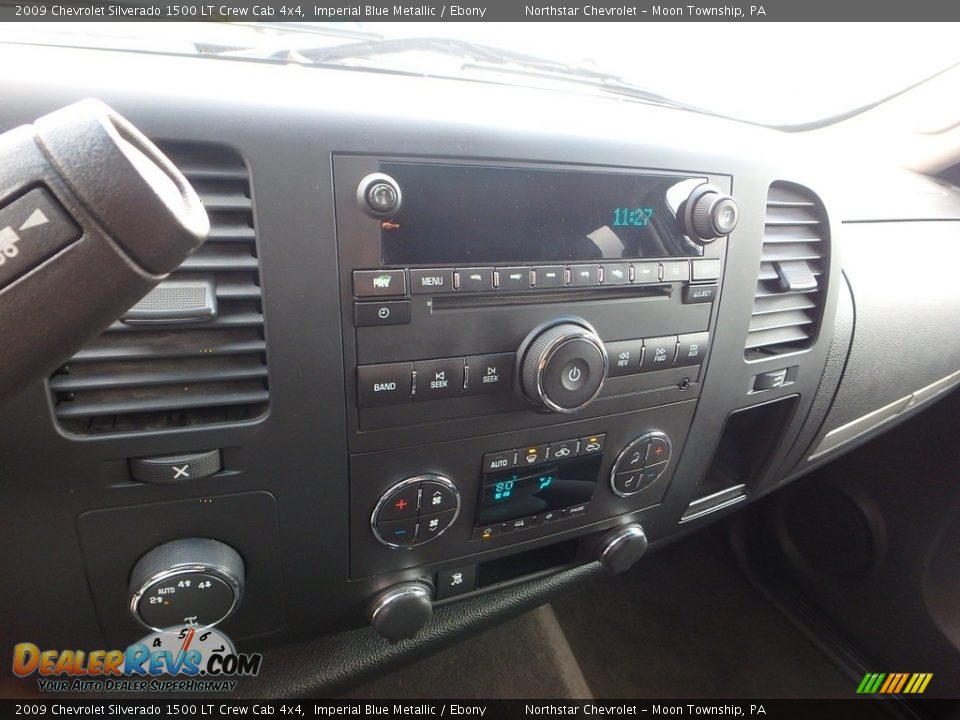 2009 Chevrolet Silverado 1500 LT Crew Cab 4x4 Imperial Blue Metallic / Ebony Photo #13