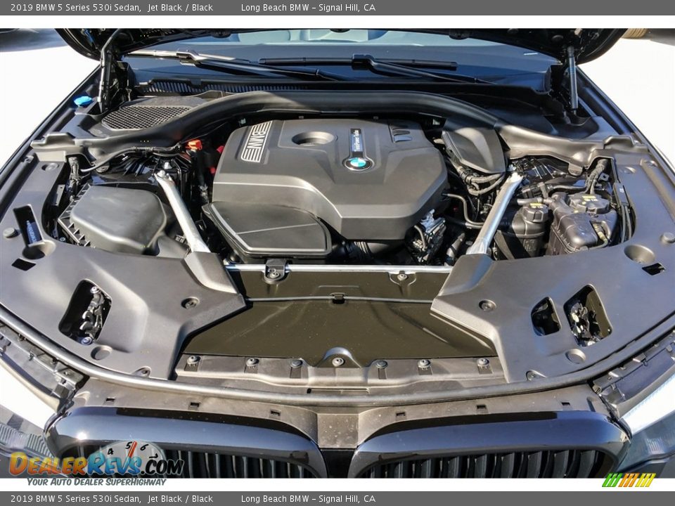 2019 BMW 5 Series 530i Sedan 2.0 Liter DI TwinPower Turbocharged DOHC 16-Valve VVT 4 Cylinder Engine Photo #7