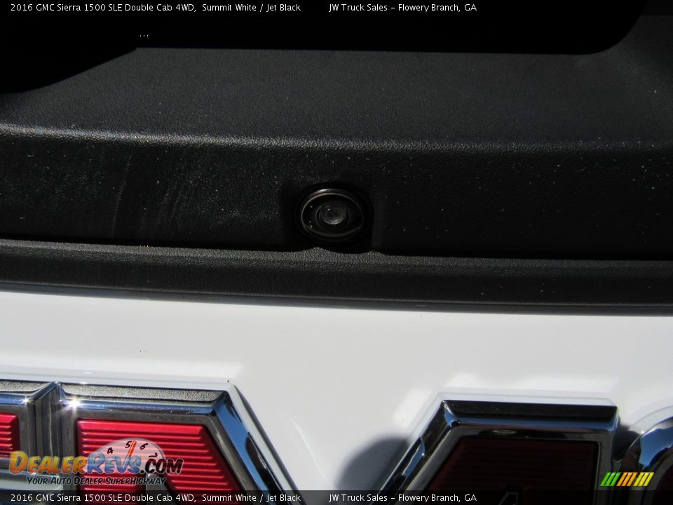 2016 GMC Sierra 1500 SLE Double Cab 4WD Summit White / Jet Black Photo #35