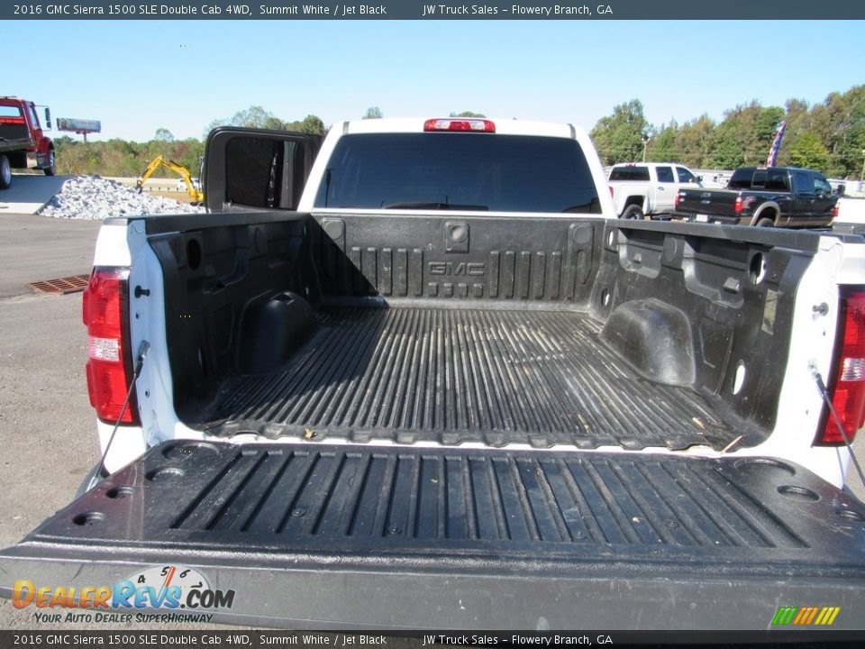 2016 GMC Sierra 1500 SLE Double Cab 4WD Summit White / Jet Black Photo #36