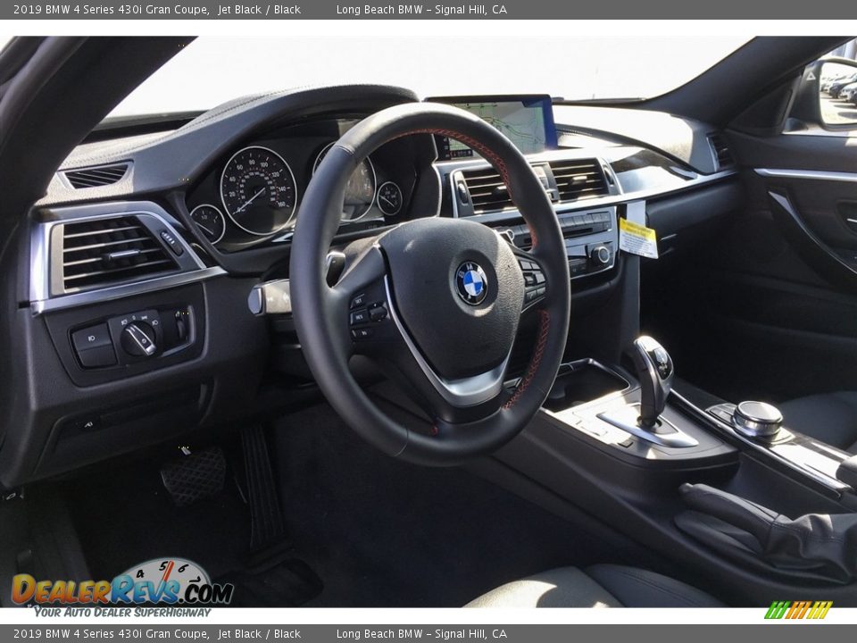 2019 BMW 4 Series 430i Gran Coupe Jet Black / Black Photo #4