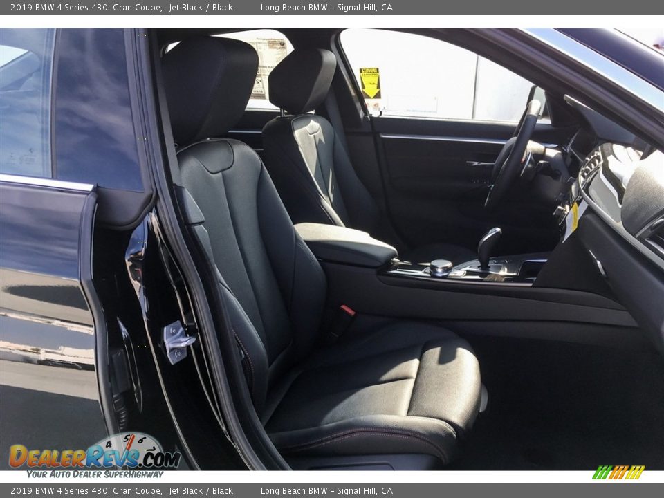 2019 BMW 4 Series 430i Gran Coupe Jet Black / Black Photo #5