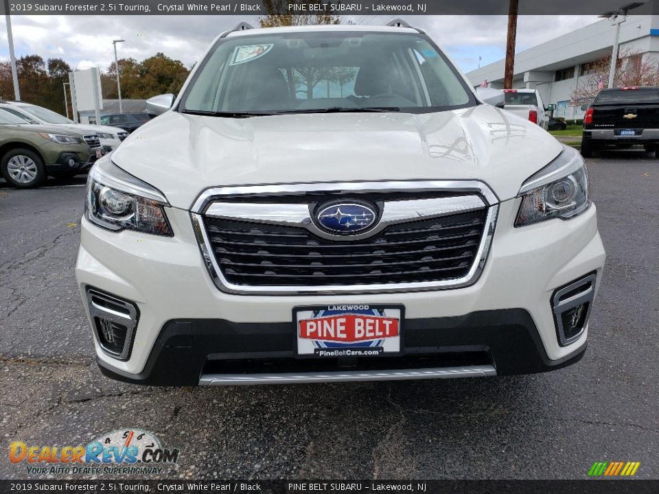 2019 Subaru Forester 2.5i Touring Crystal White Pearl / Black Photo #2