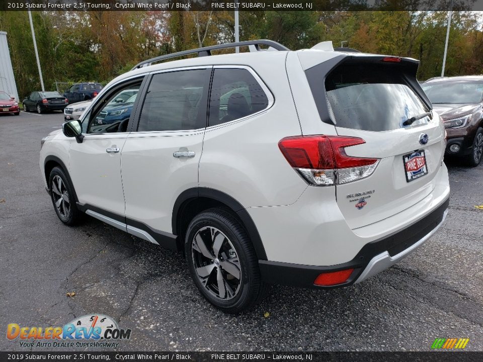 2019 Subaru Forester 2.5i Touring Crystal White Pearl / Black Photo #4