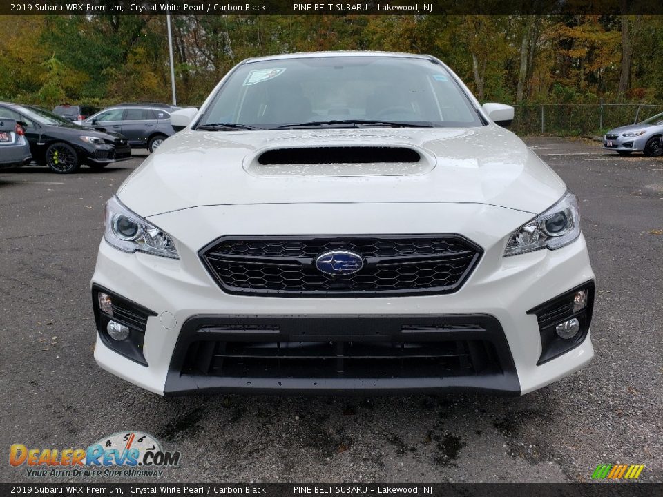 2019 Subaru WRX Premium Crystal White Pearl / Carbon Black Photo #2