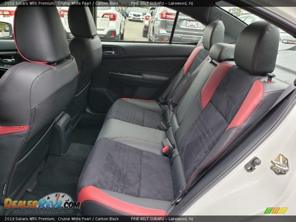 Rear Seat of 2019 Subaru WRX Premium Photo #6