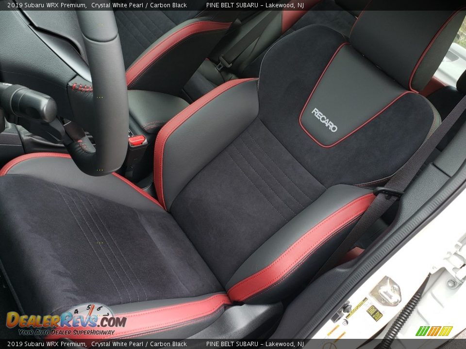 Front Seat of 2019 Subaru WRX Premium Photo #9