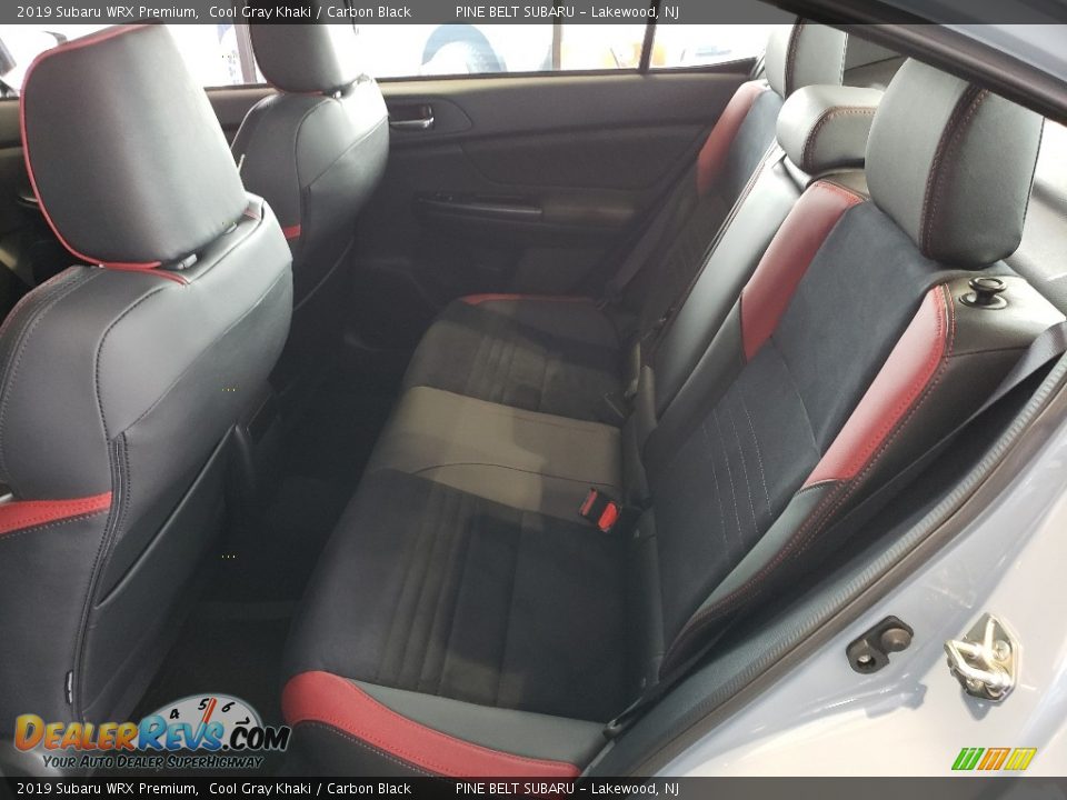 Rear Seat of 2019 Subaru WRX Premium Photo #6