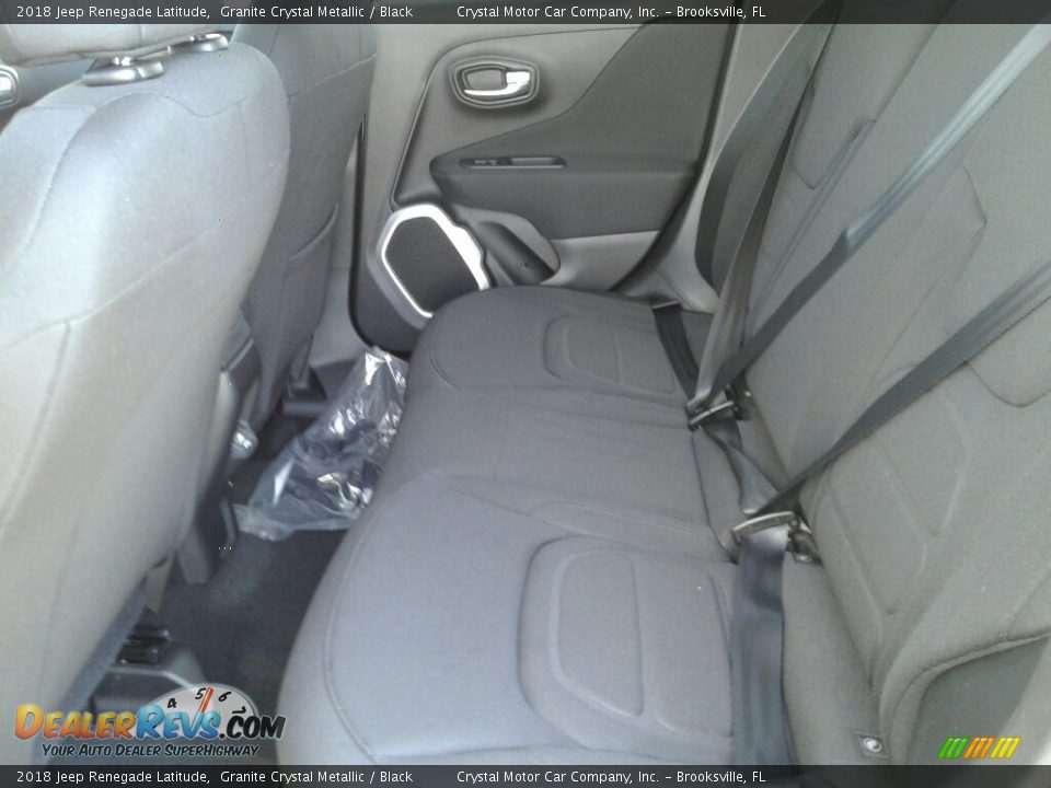 2018 Jeep Renegade Latitude Granite Crystal Metallic / Black Photo #10