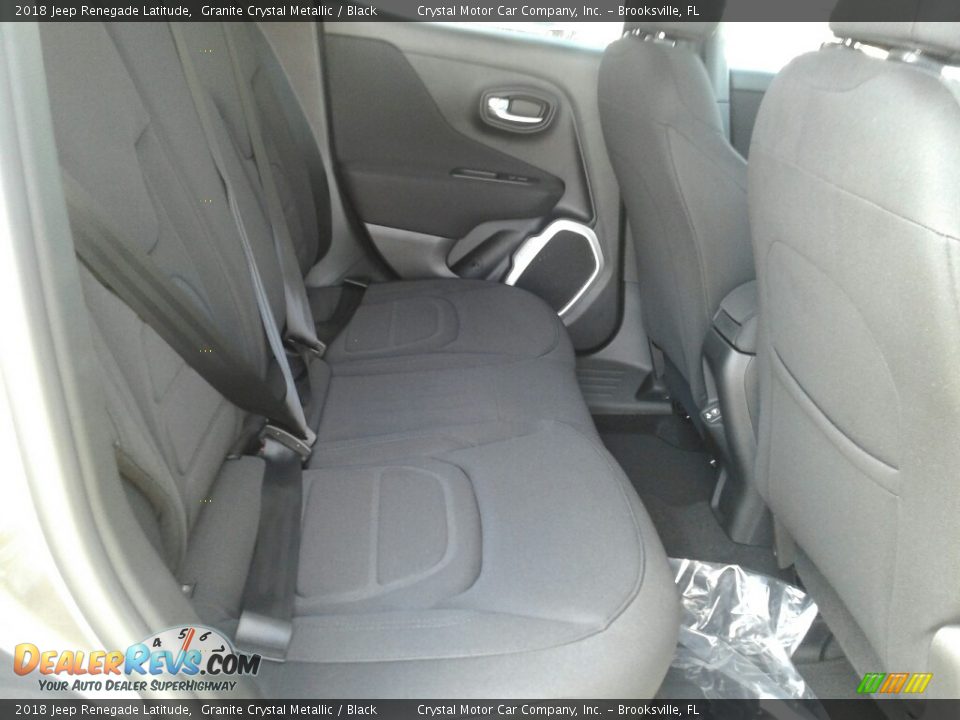 2018 Jeep Renegade Latitude Granite Crystal Metallic / Black Photo #11