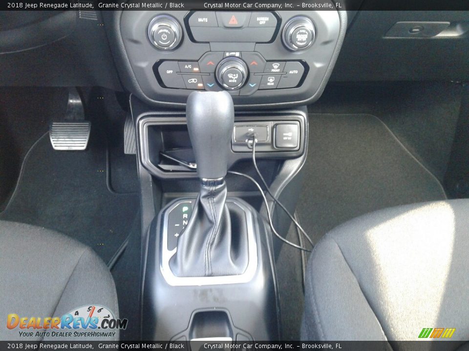 2018 Jeep Renegade Latitude Granite Crystal Metallic / Black Photo #16