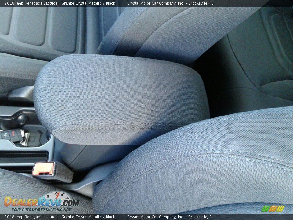 2018 Jeep Renegade Latitude Granite Crystal Metallic / Black Photo #18