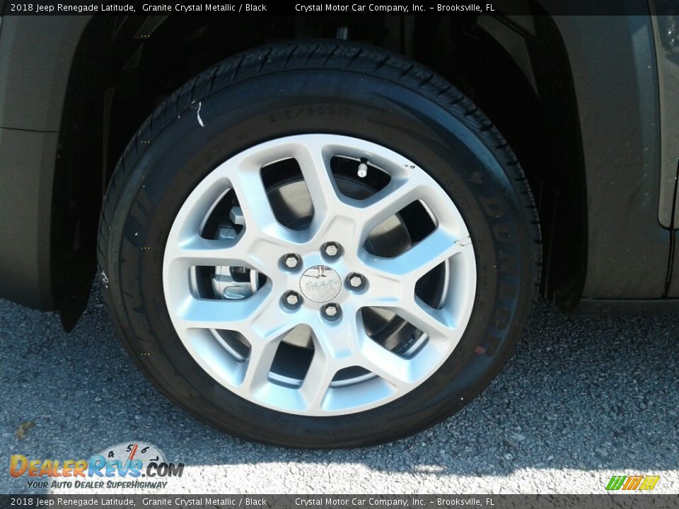 2018 Jeep Renegade Latitude Granite Crystal Metallic / Black Photo #20