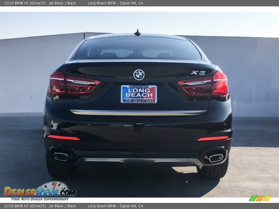 2019 BMW X6 sDrive35i Jet Black / Black Photo #3