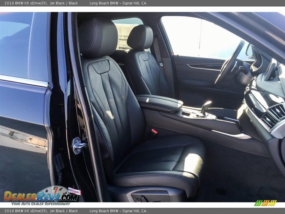 2019 BMW X6 sDrive35i Jet Black / Black Photo #5