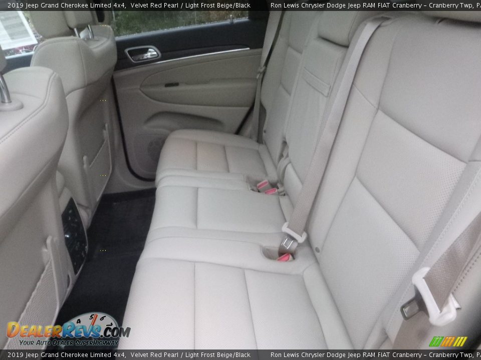 2019 Jeep Grand Cherokee Limited 4x4 Velvet Red Pearl / Light Frost Beige/Black Photo #13