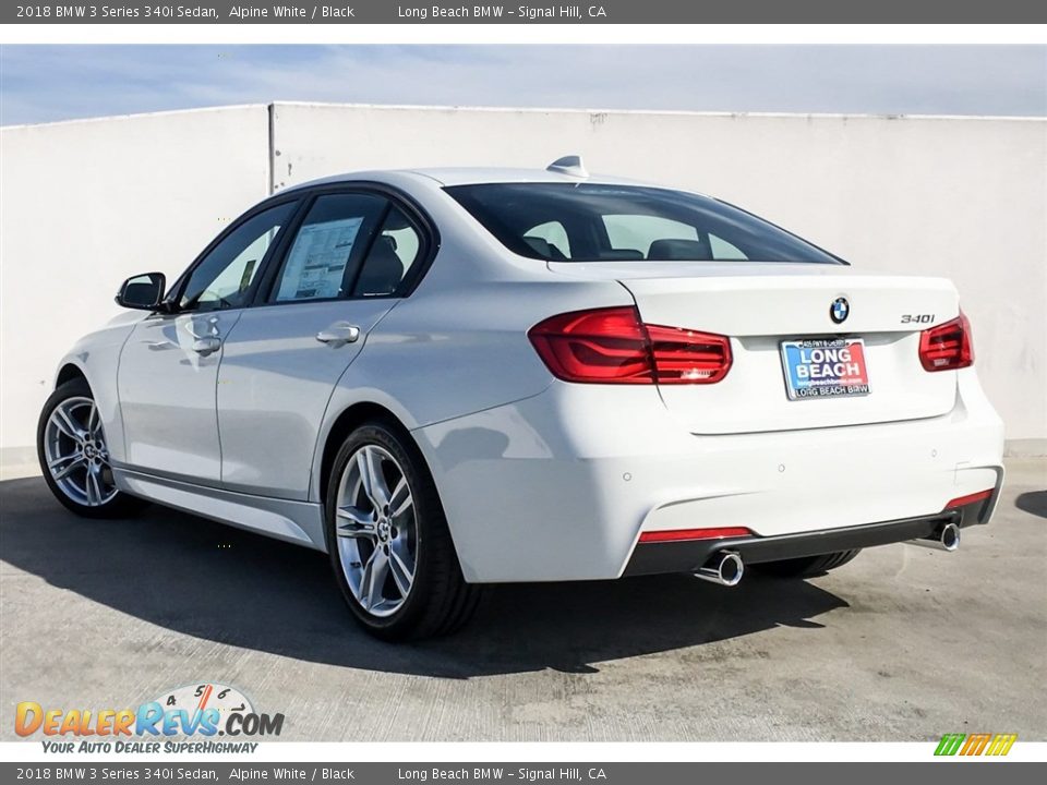 2018 BMW 3 Series 340i Sedan Alpine White / Black Photo #2