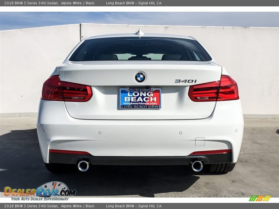 2018 BMW 3 Series 340i Sedan Alpine White / Black Photo #3