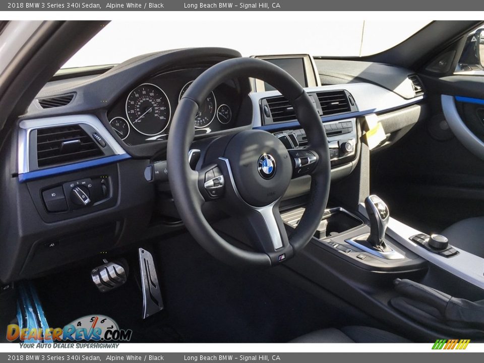 2018 BMW 3 Series 340i Sedan Alpine White / Black Photo #4