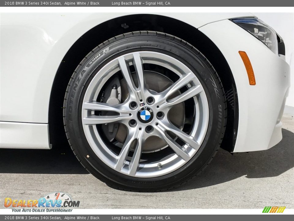 2018 BMW 3 Series 340i Sedan Alpine White / Black Photo #9