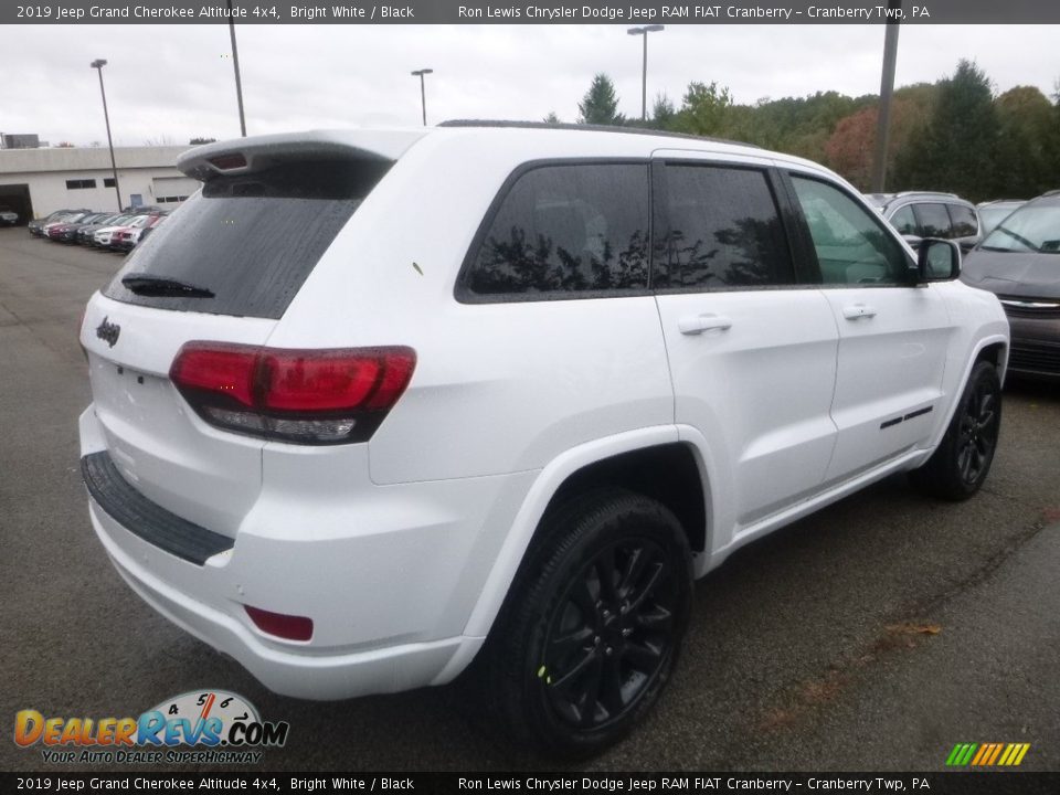 2019 Jeep Grand Cherokee Altitude 4x4 Bright White / Black Photo #5