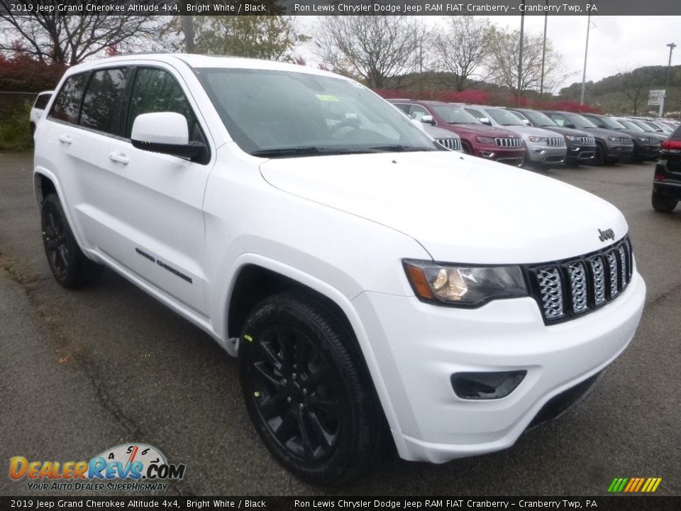 2019 Jeep Grand Cherokee Altitude 4x4 Bright White / Black Photo #7