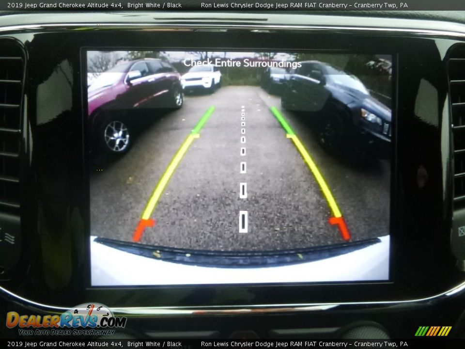 2019 Jeep Grand Cherokee Altitude 4x4 Bright White / Black Photo #19