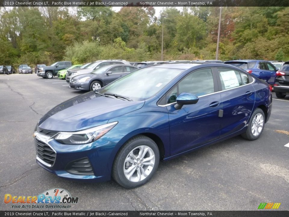 2019 Chevrolet Cruze LT Pacific Blue Metallic / Jet Black/­Galvanized Photo #1