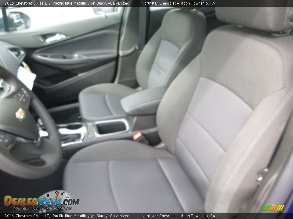 2019 Chevrolet Cruze LT Pacific Blue Metallic / Jet Black/­Galvanized Photo #14