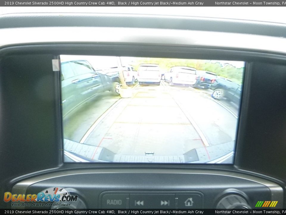 2019 Chevrolet Silverado 2500HD High Country Crew Cab 4WD Black / High Country Jet Black/­Medium Ash Gray Photo #18