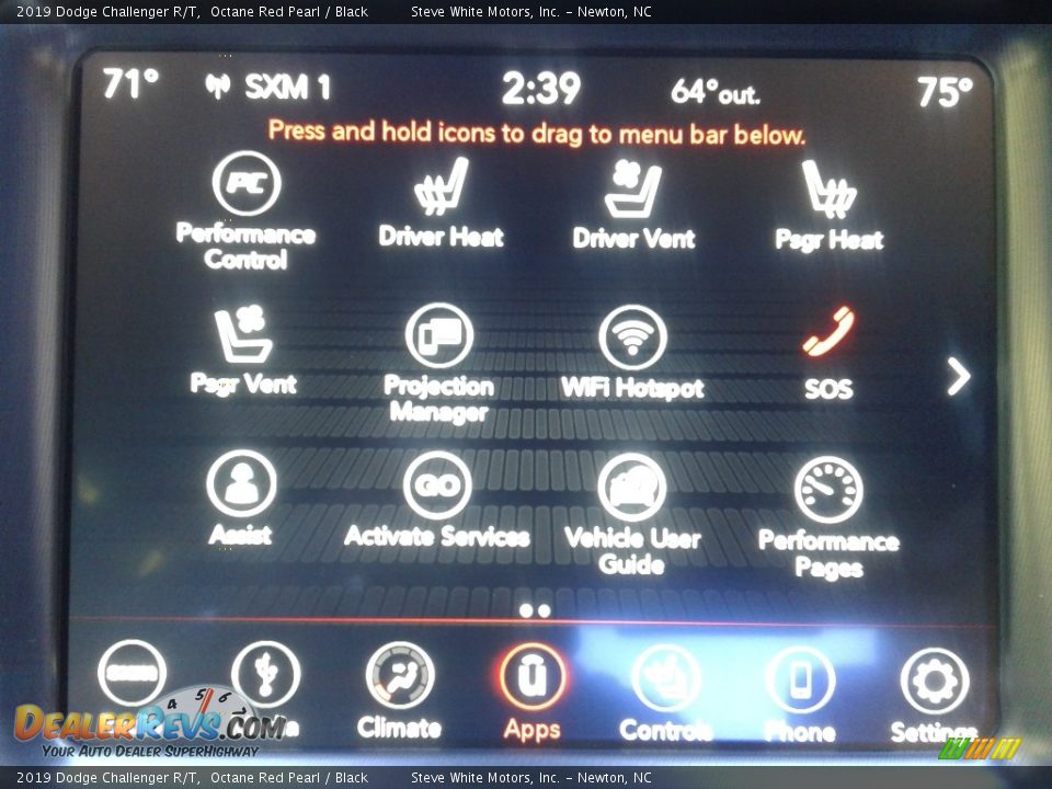 2019 Dodge Challenger R/T Octane Red Pearl / Black Photo #23