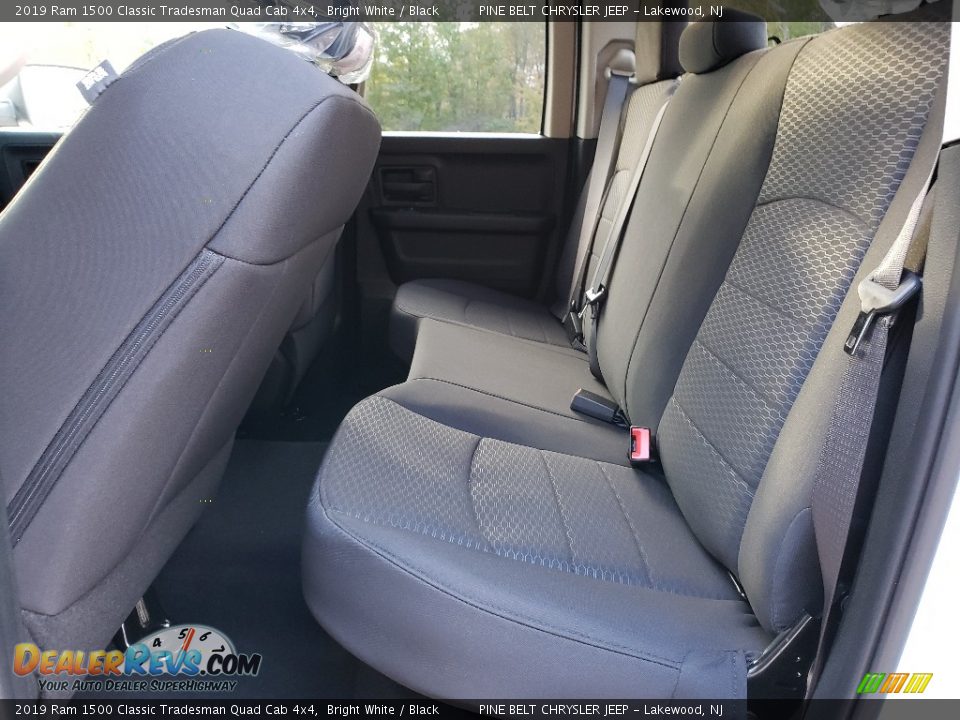 Rear Seat of 2019 Ram 1500 Classic Tradesman Quad Cab 4x4 Photo #6