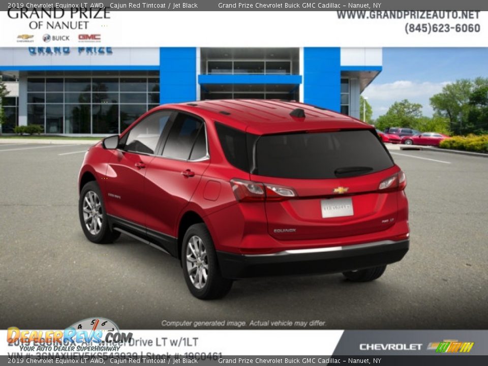2019 Chevrolet Equinox LT AWD Cajun Red Tintcoat / Jet Black Photo #3