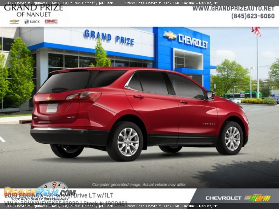 2019 Chevrolet Equinox LT AWD Cajun Red Tintcoat / Jet Black Photo #4